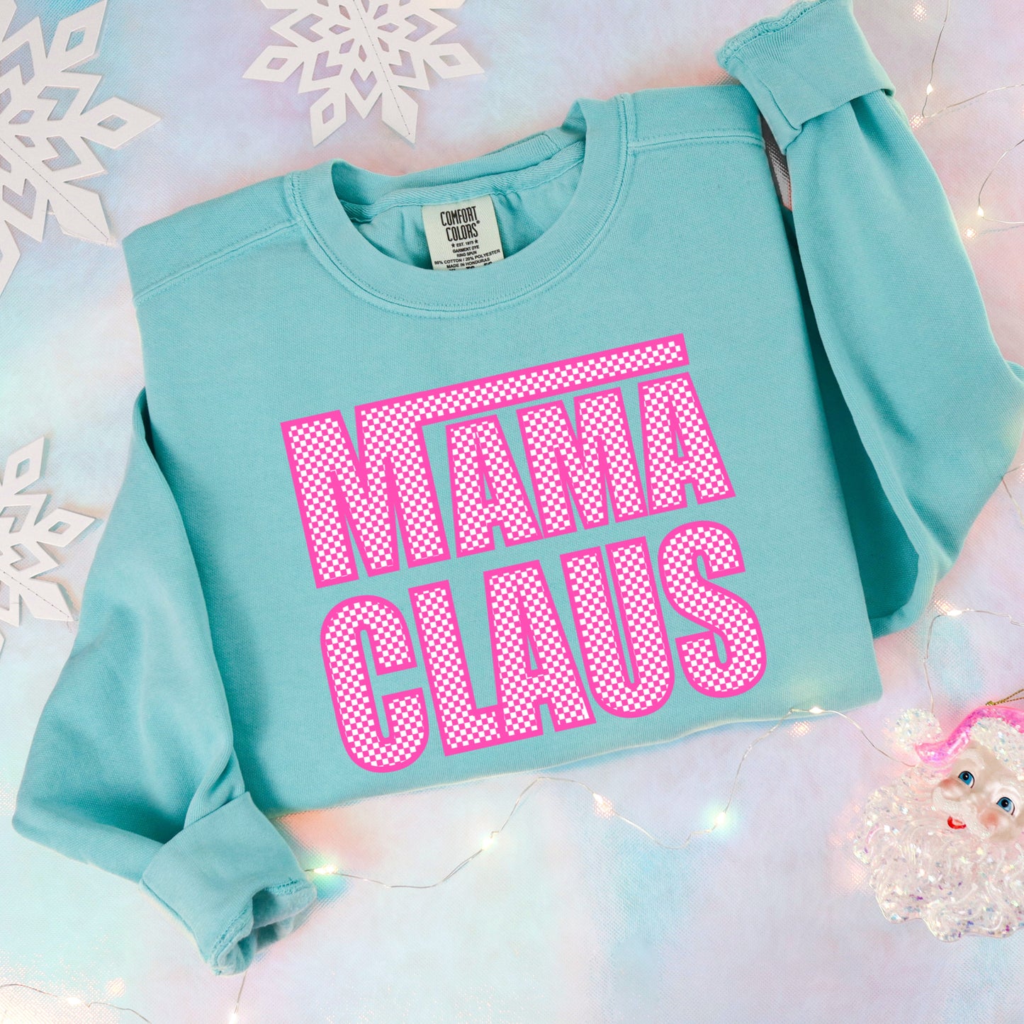 Comfort color mama claus