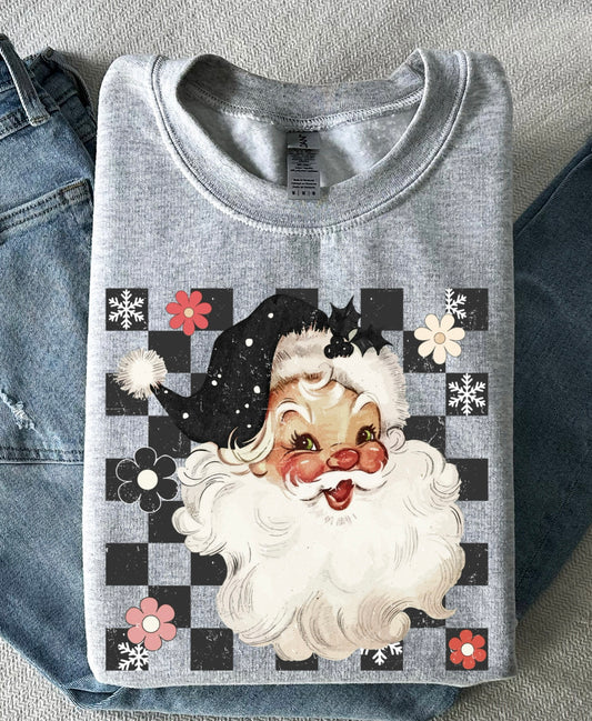 Checkered santa