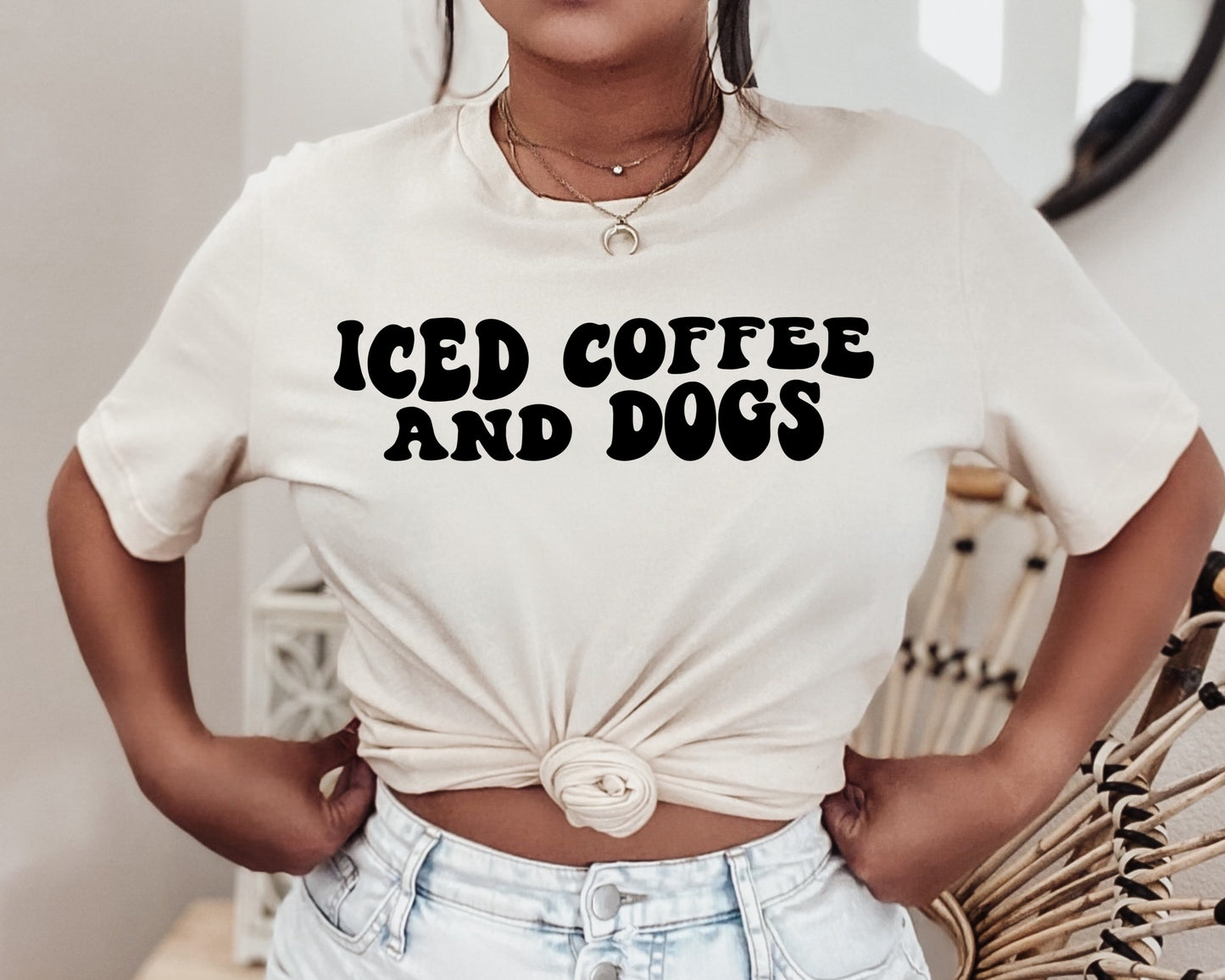 Iced coffee and dogs (: