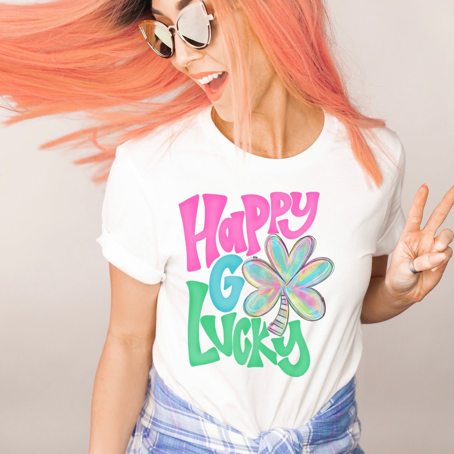 Happy go lucky colorful