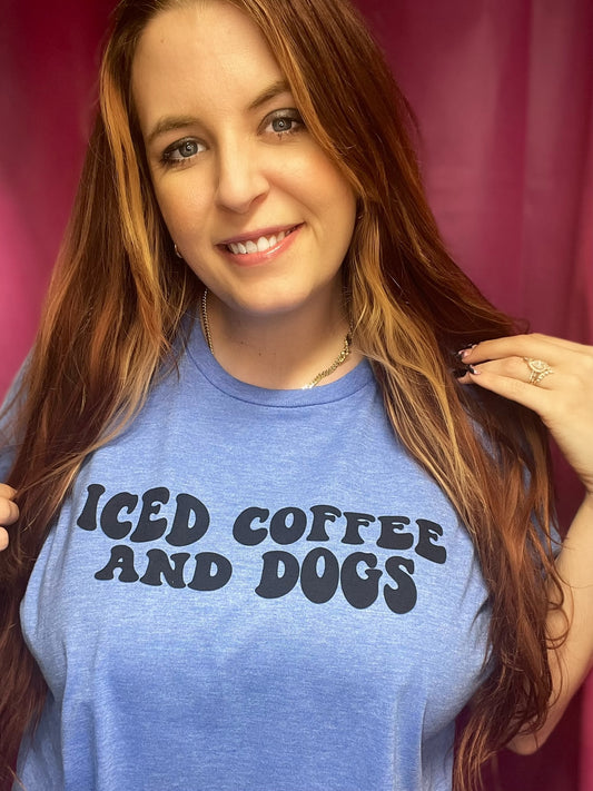 Iced coffee and dogs (: